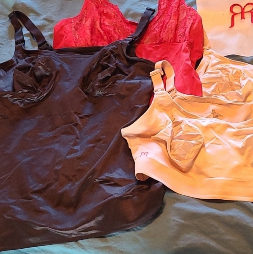 Ruby ribbon nursing bra